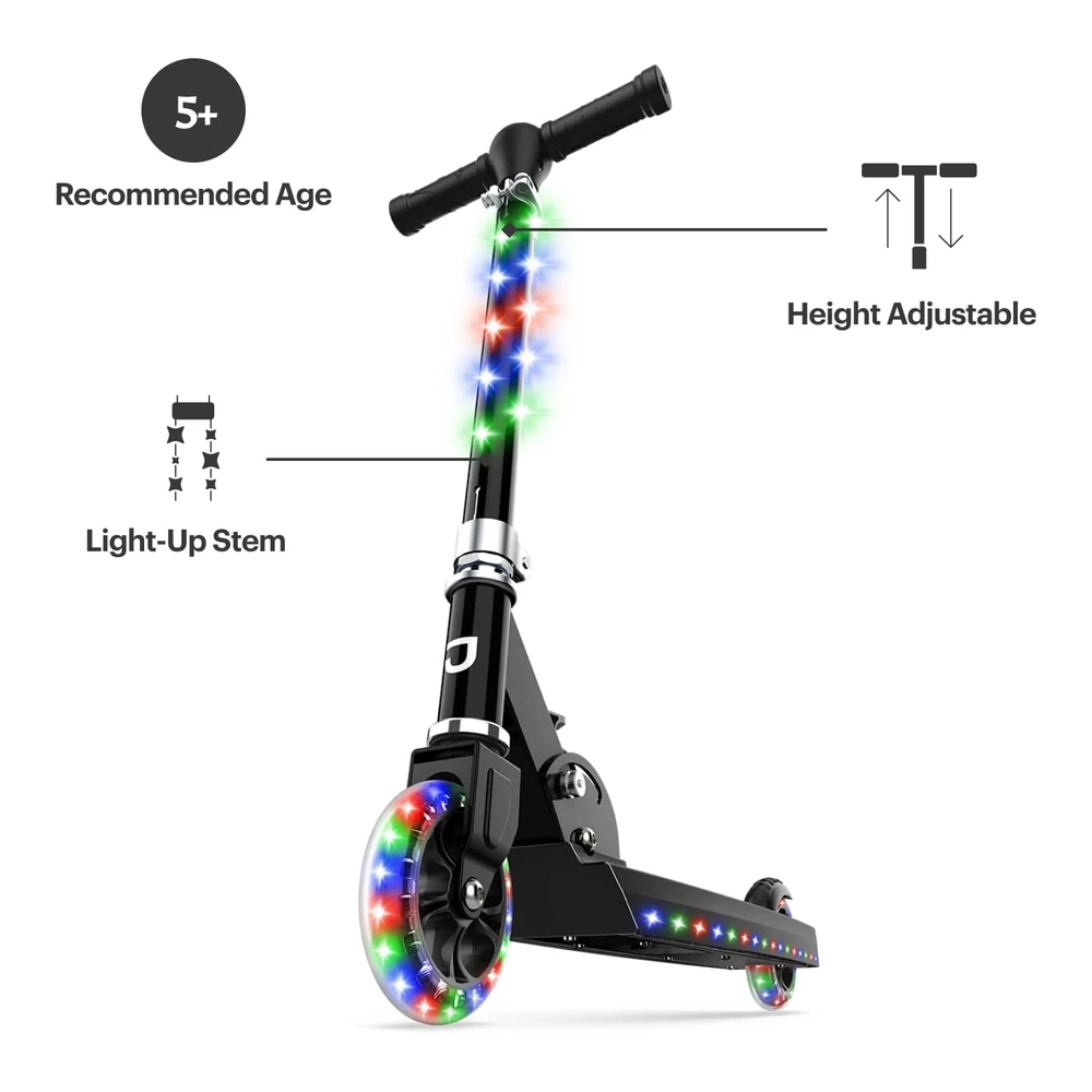 PATINETA PORTÁTIL JETSON JÚPITER KICK SCOOTER LED RGB