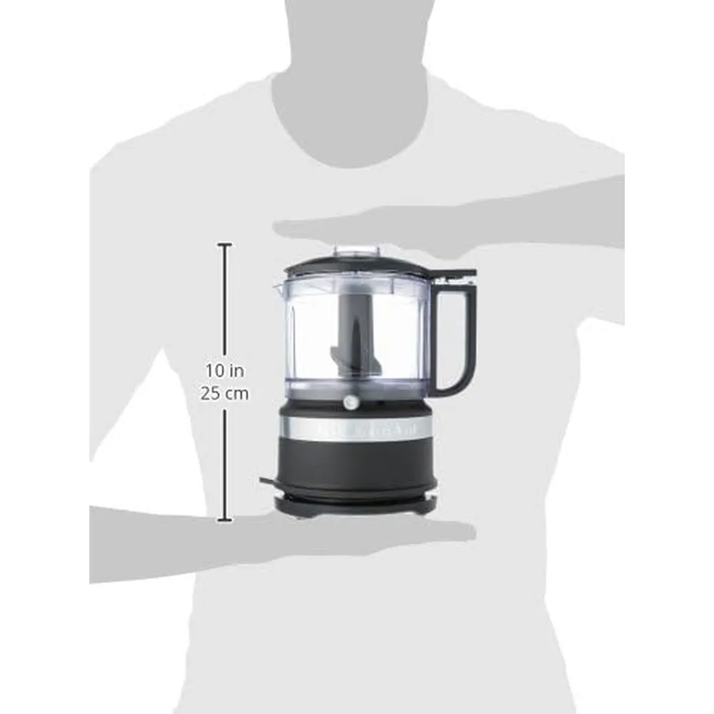 KITCHENAID KFC3516BM, PICADORA DE ALIMENTOS 3.5 QT / 3.3 L | NEGRO MATE