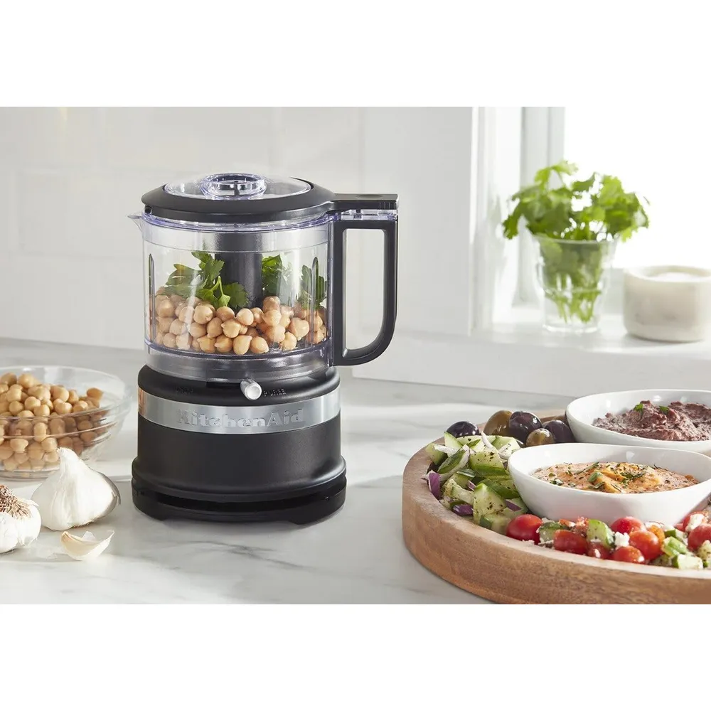 KITCHENAID KFC3516BM, PICADORA DE ALIMENTOS 3.5 QT / 3.3 L | NEGRO MATE
