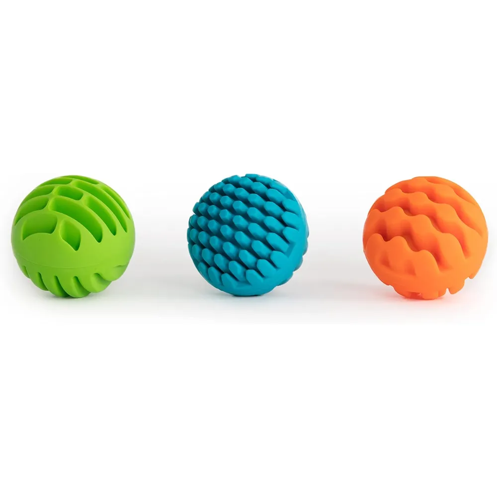 PELOTAS SENSORIALES PACK 3 FAT BRAIN