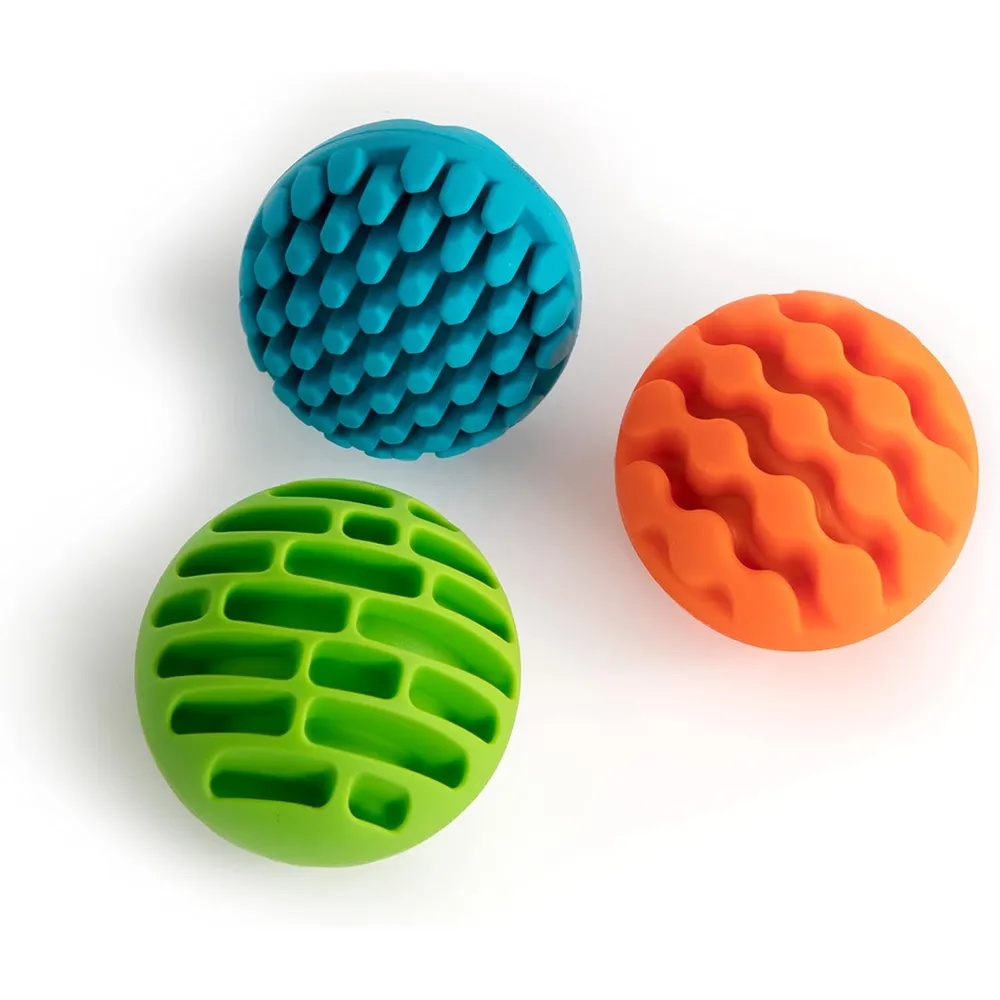 PELOTAS SENSORIALES PACK 3 FAT BRAIN