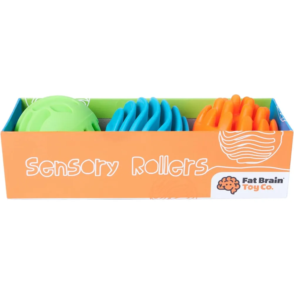 PELOTAS SENSORIALES PACK 3 FAT BRAIN