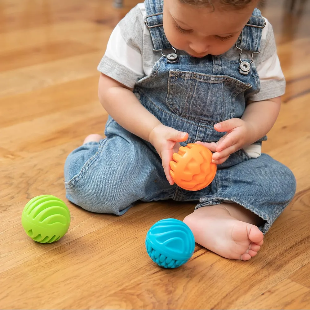 PELOTAS SENSORIALES PACK 3 FAT BRAIN