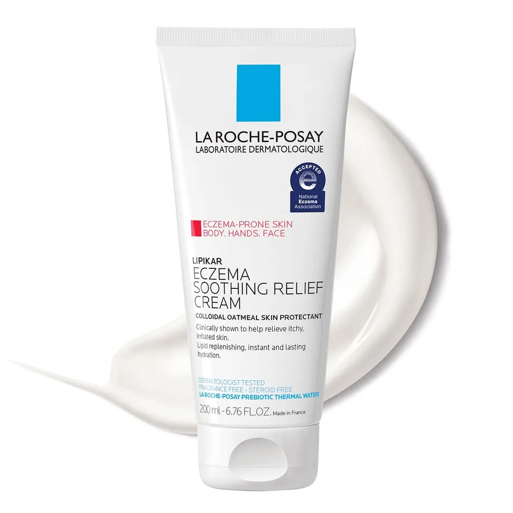 CREMA HIDRATANTE CALMANTE PARA ECCEMA LIPIKAR LA ROCHE-POSAY 6.7 OZ / 200 ML