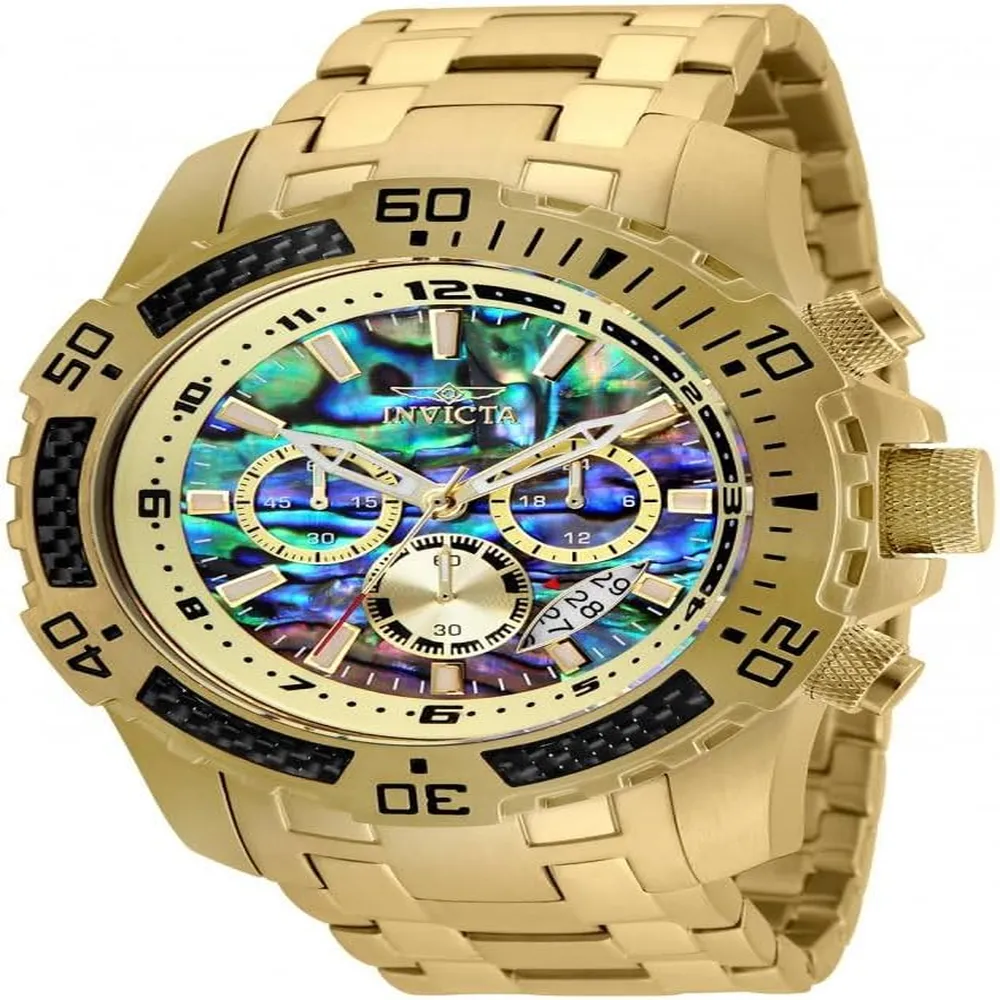 Invicta 25094 reloj para hombre Pro Diver dorado con movimiento de cuarzo | Oro