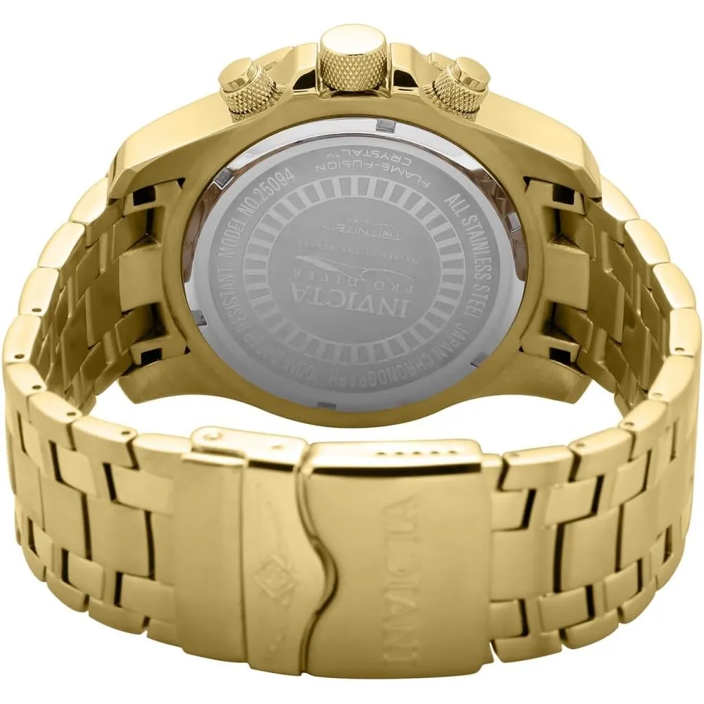 Invicta 25094 reloj para hombre Pro Diver dorado con movimiento de cuarzo | Oro