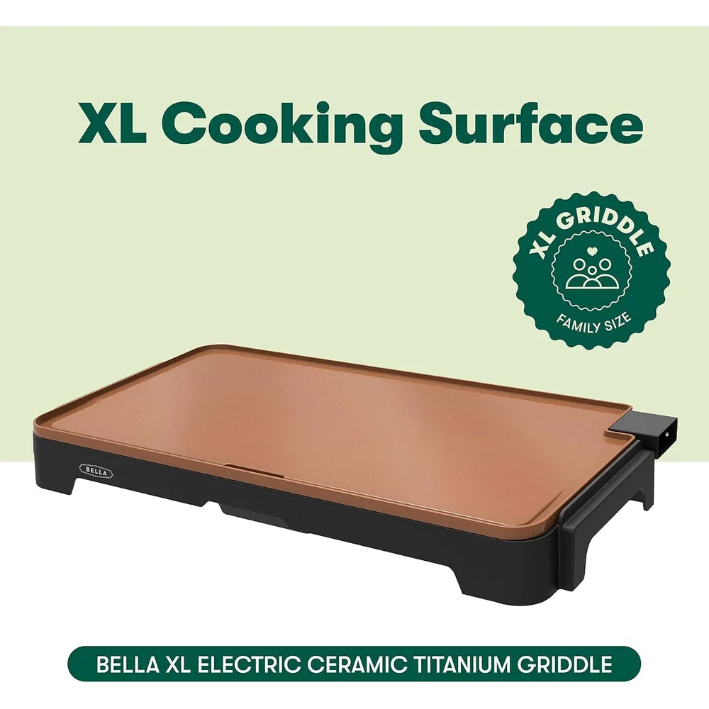 PLANCHA ELÉCTRICA BELLA DE 30 × 56 CM