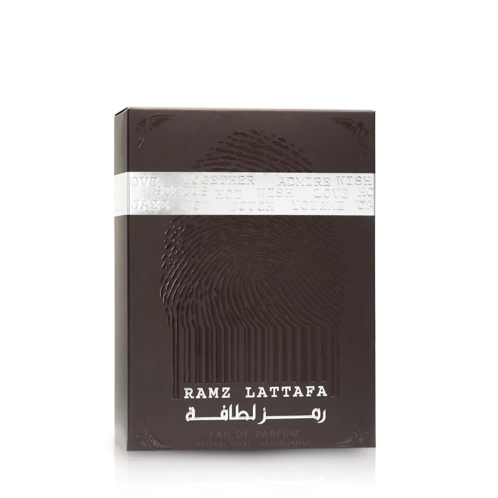 PERFUME LATTAFA RAMZ SILVER EDP HOMBRE 3.4 OZ / 100 ML
