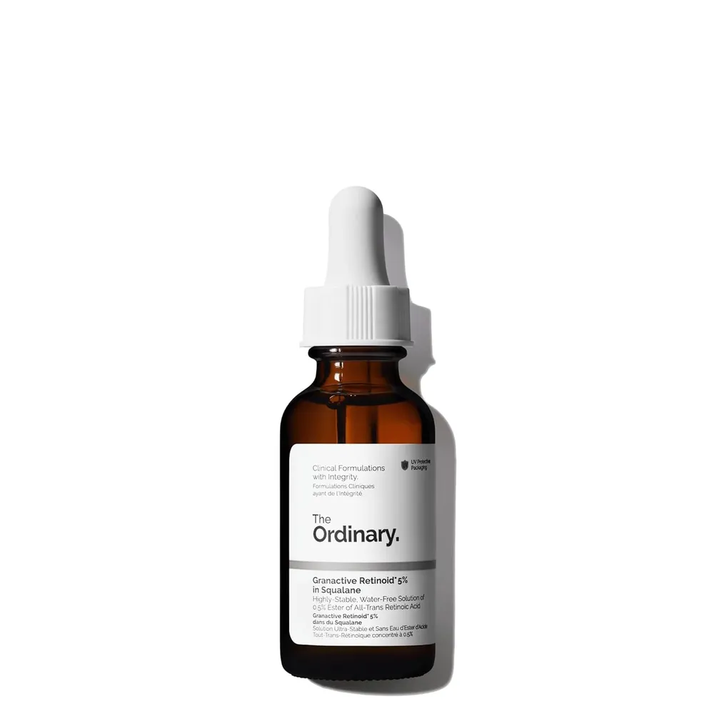 The Ordinary retinoide Granactive 5% en Escualano antiedad avanzado | 30 ml.