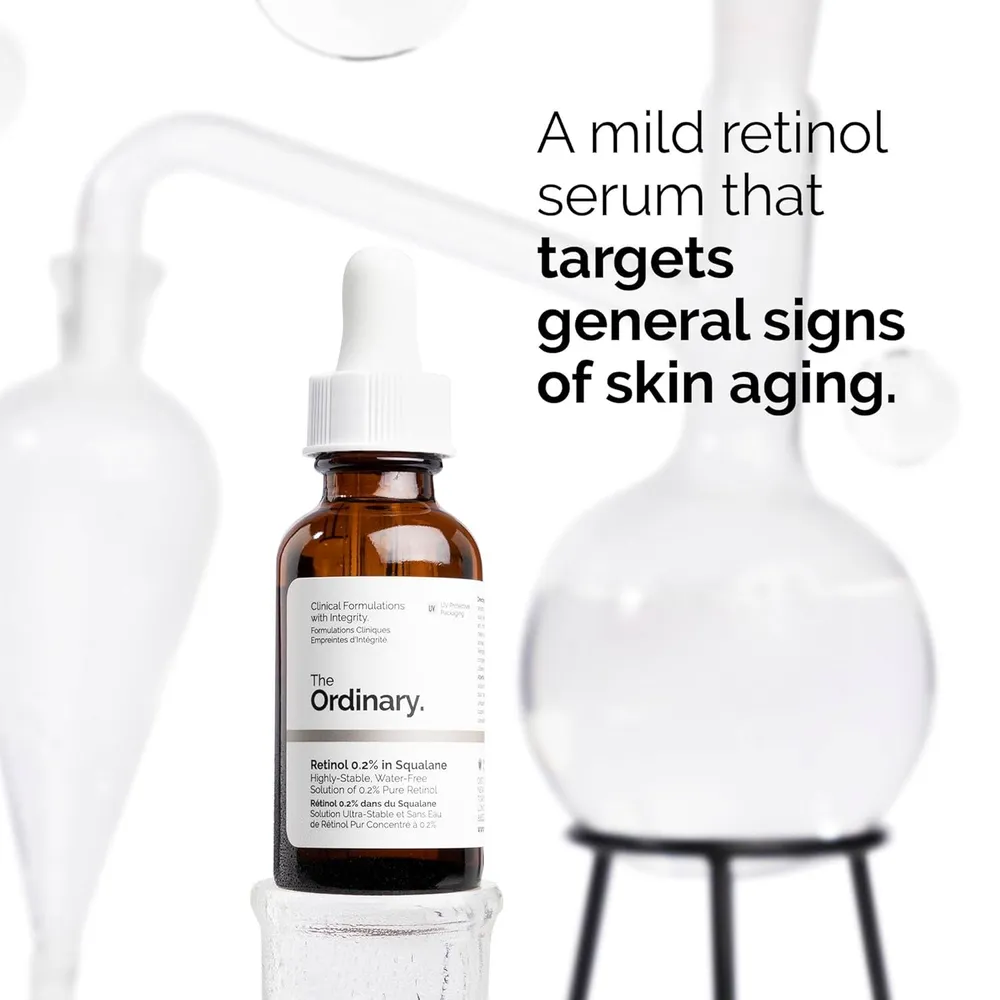 THE ORDINARY RETINOL 0.2% EN ESCUALANO | 1 OZ / 30 ML