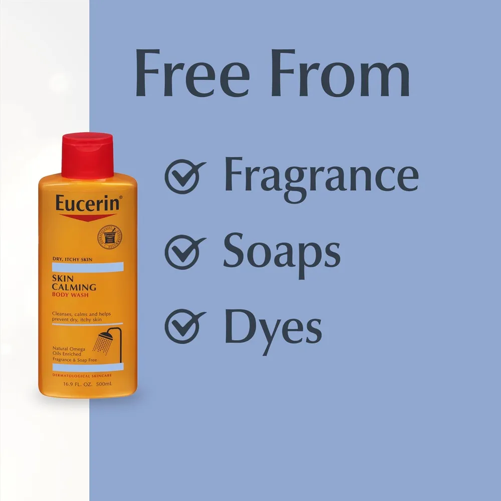 EUCERIN GEL DE DUCHA CALMANTE PARA PIEL SECA 16.9 OZ / 500 ML