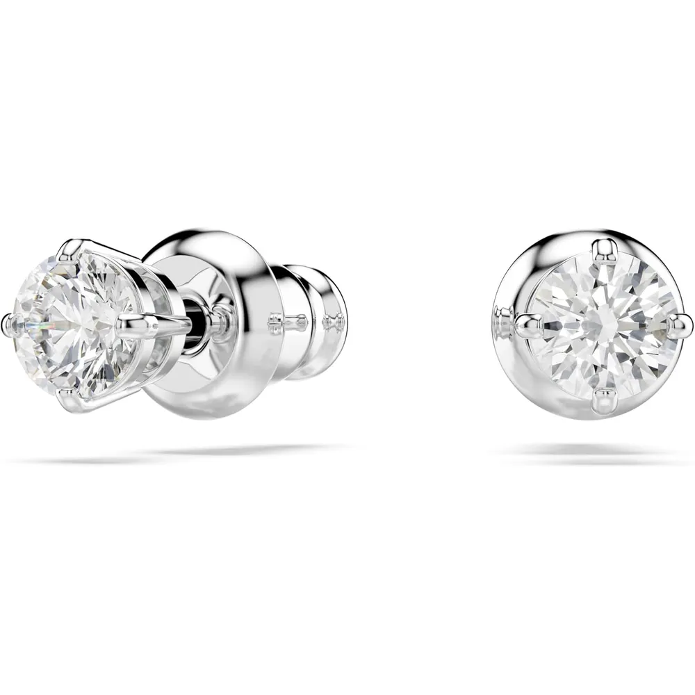 SWAROVSKI ARETES STUD ACABADO RODIO PARA MUJER | RODIO