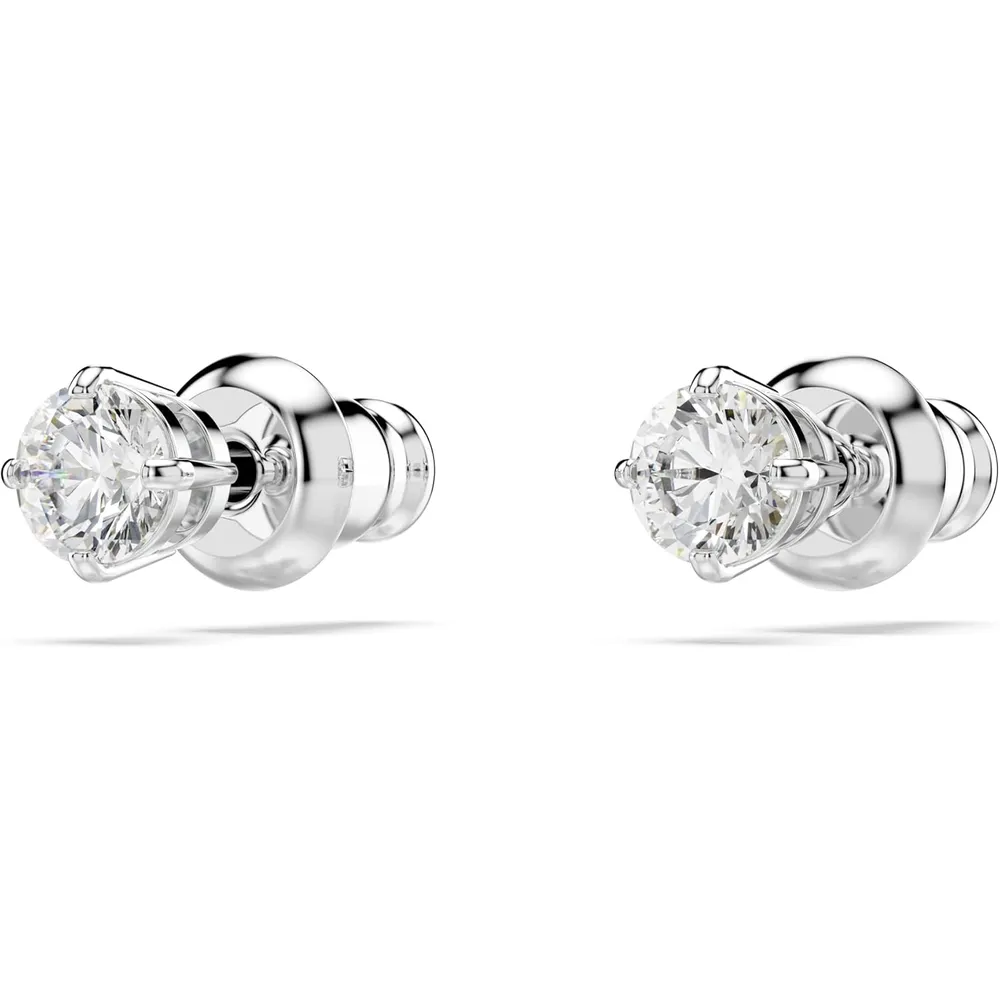 SWAROVSKI ARETES STUD ACABADO RODIO PARA MUJER | RODIO
