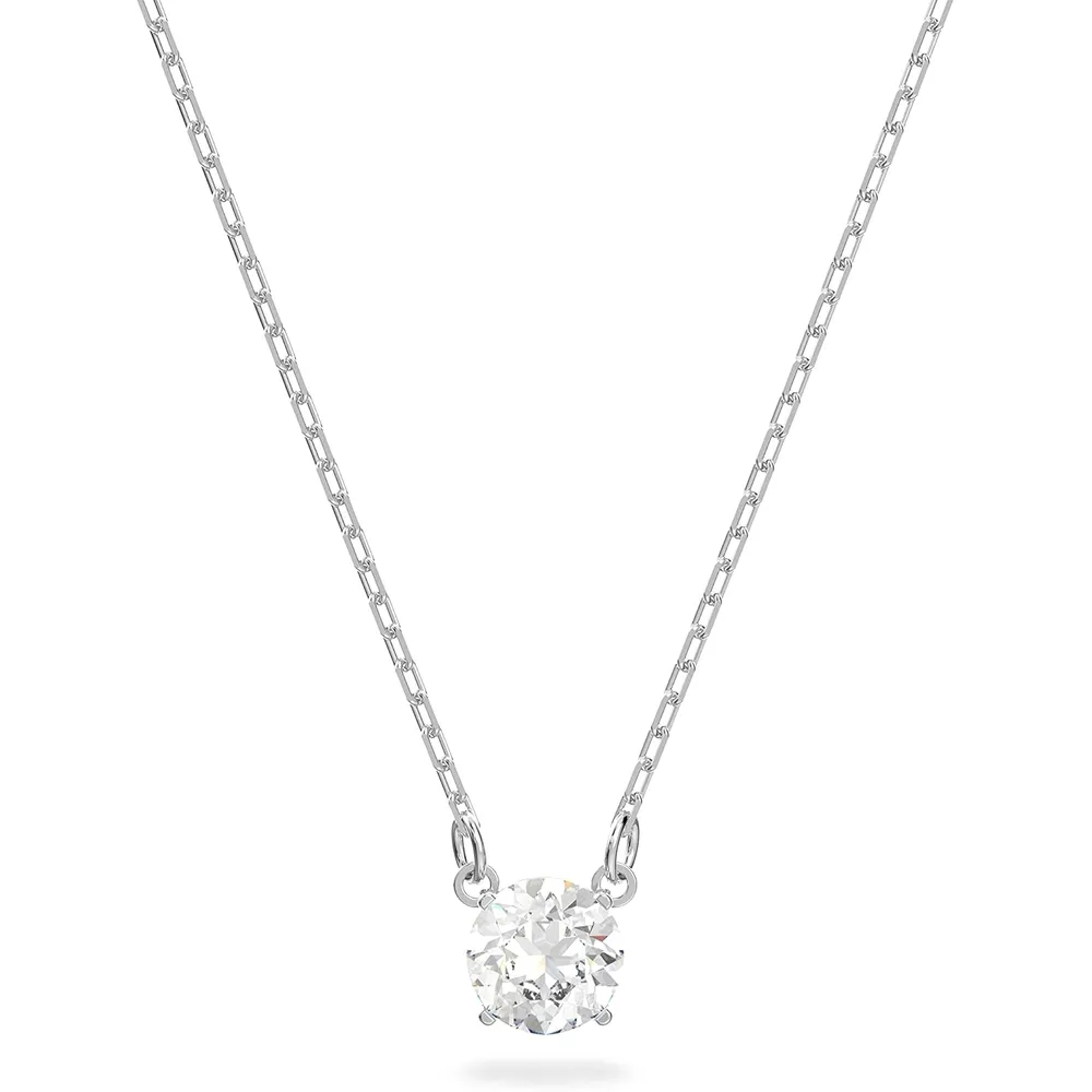 SWAROVSKI COLLAR PENDIENTE STILLA ATTRACT ACABADO RODIO PARA MUJER | TRANSPARENTE