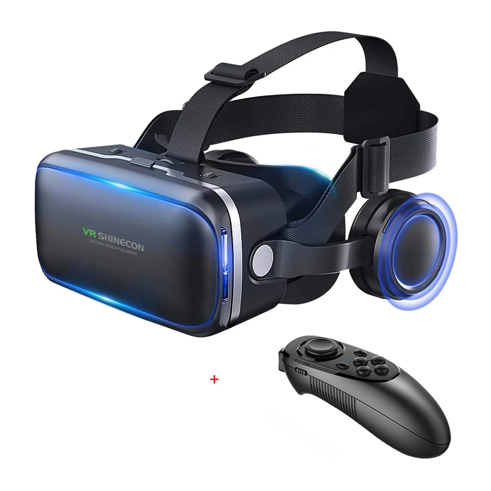 GAFAS VR SHINECON 3D COMPATIBLE CON SMARTPHONE INCLUYE CONTROL VR HEADSET