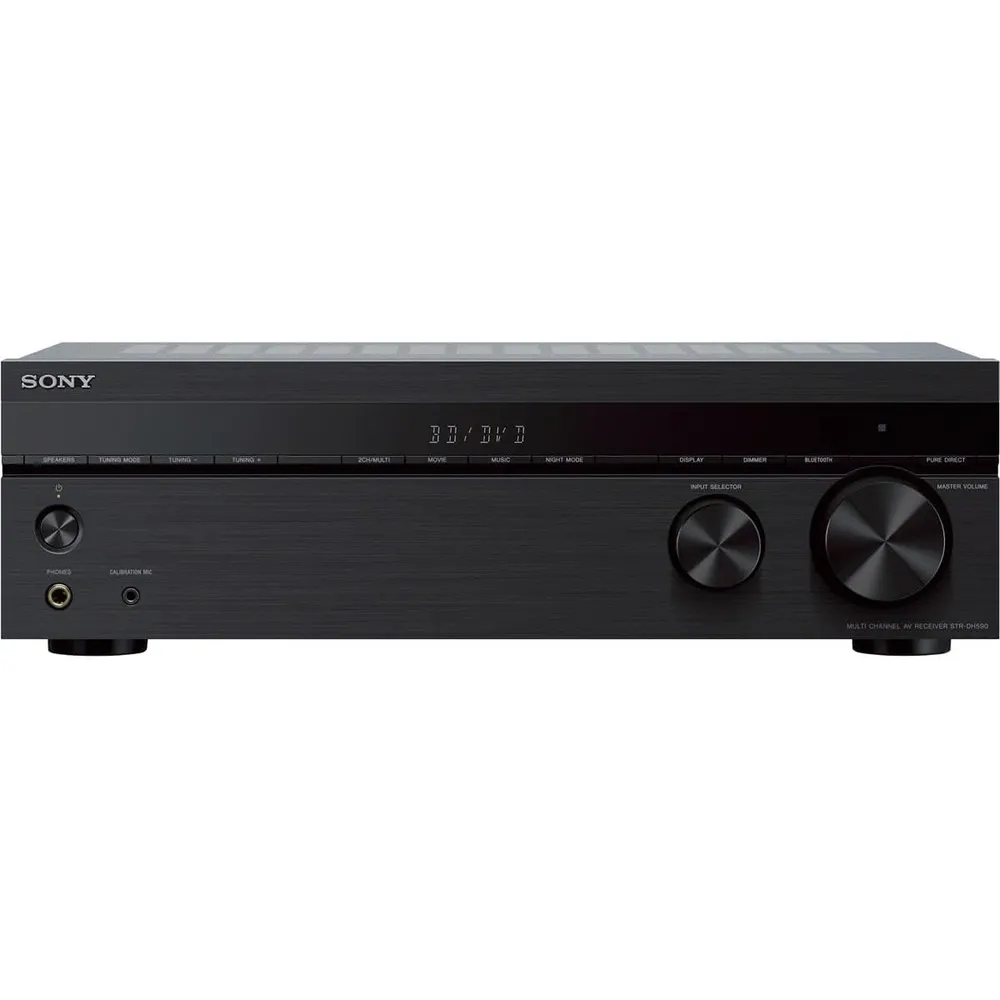 Sony STR-DH590 – Receptor Home Theater 5.2ch, 4K HDR, Bluetooth | Negro