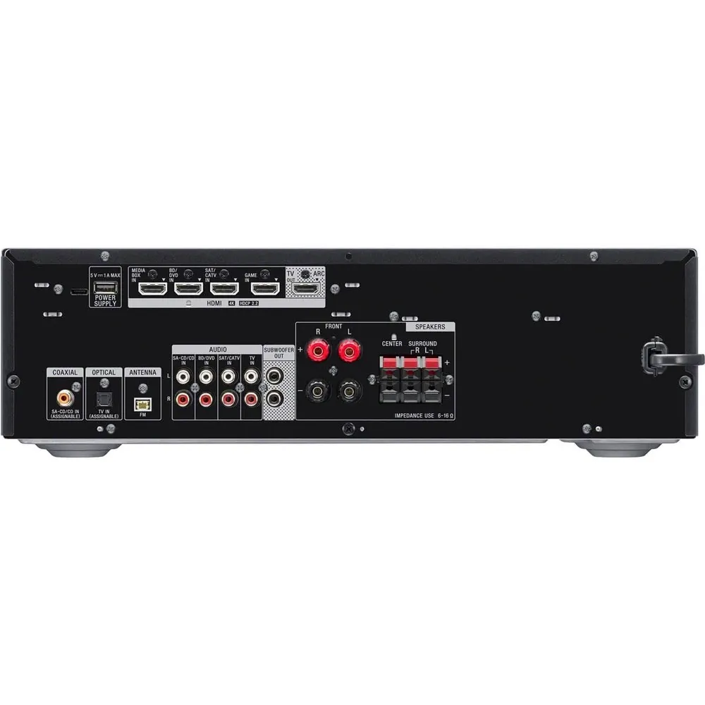 Sony STR-DH590 – Receptor Home Theater 5.2ch, 4K HDR, Bluetooth | Negro