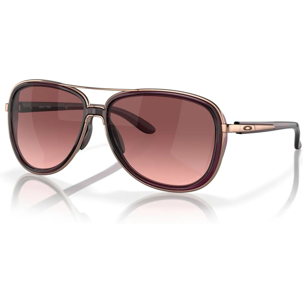 Oakley Split Time OO4129 Aviator Gafas de Sol para Mujer
