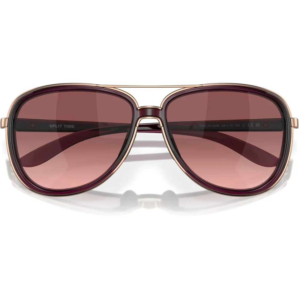 b078wgbxr3_5_webp.webp Oakley Split Time OO4129 Aviator Gafas de Sol para Mujer