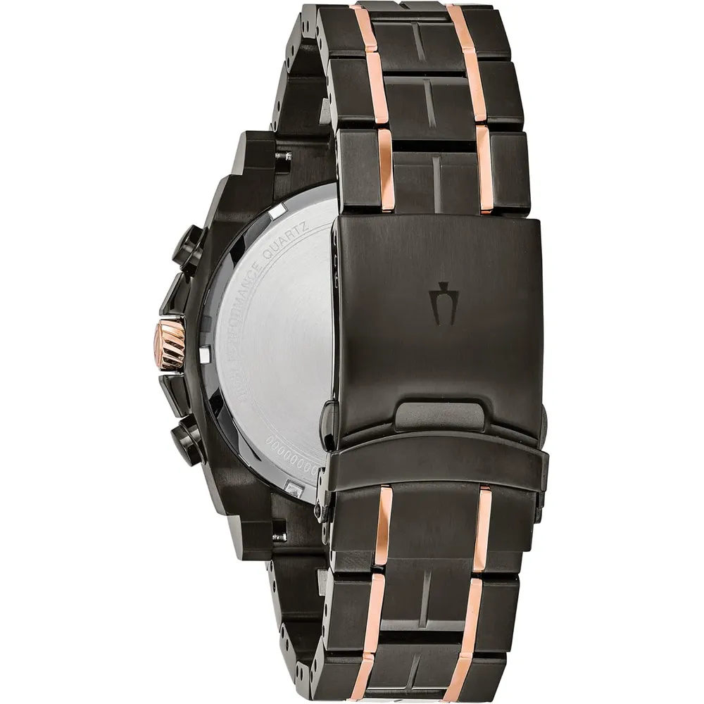 b078wwt8hh_2_webp.webp Bulova reloj Icon hombre cuarzo alta precisión diamantes resistente agua | Gris Oscuro