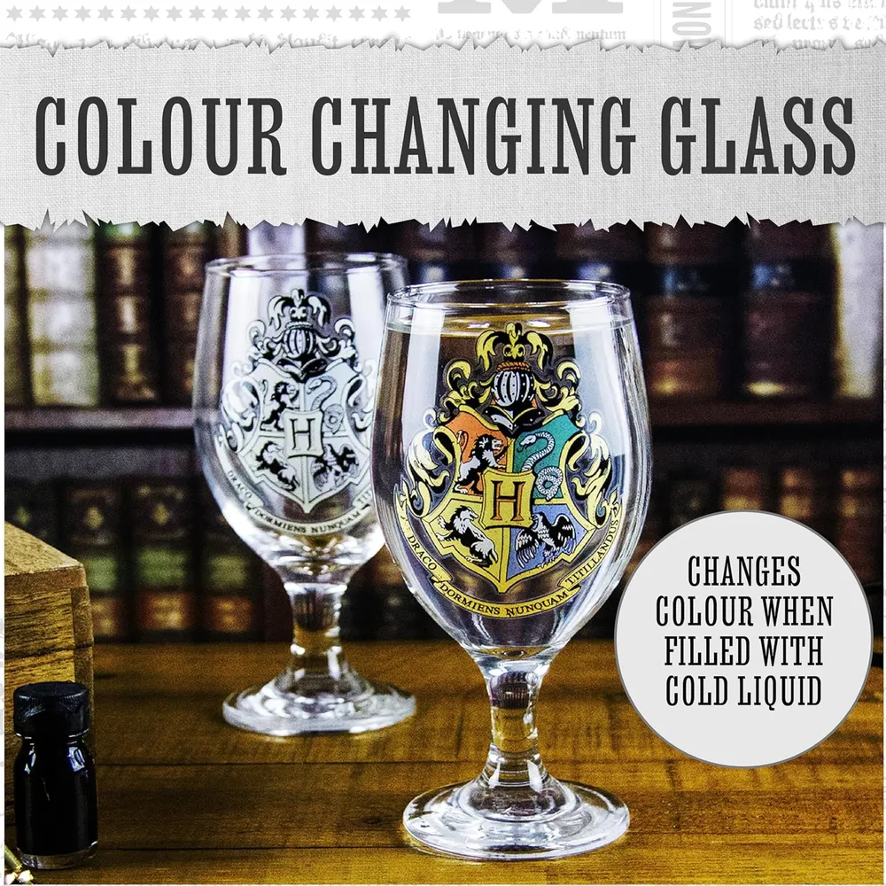 Paladone Harry Potter, vaso cristal cambia color oficial