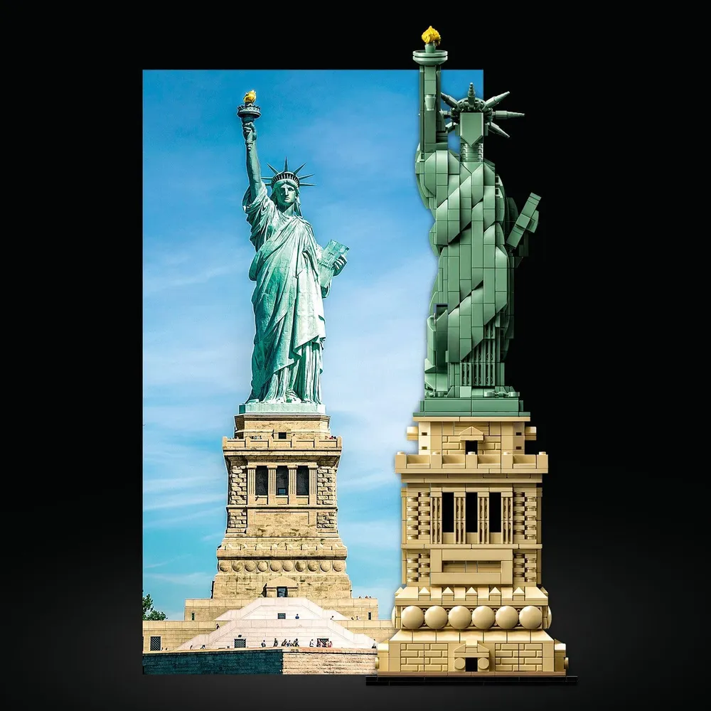 LEGO ARCHITECTURE ESTATUA DE LA LIBERTAD