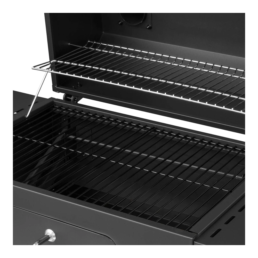 Royal Gourmet Cd1824ac - Parrilla de Carbón de 24" para Picnic Al Aire Libre - Cocina En El Patio Trasero - con Tapa - Color Negro