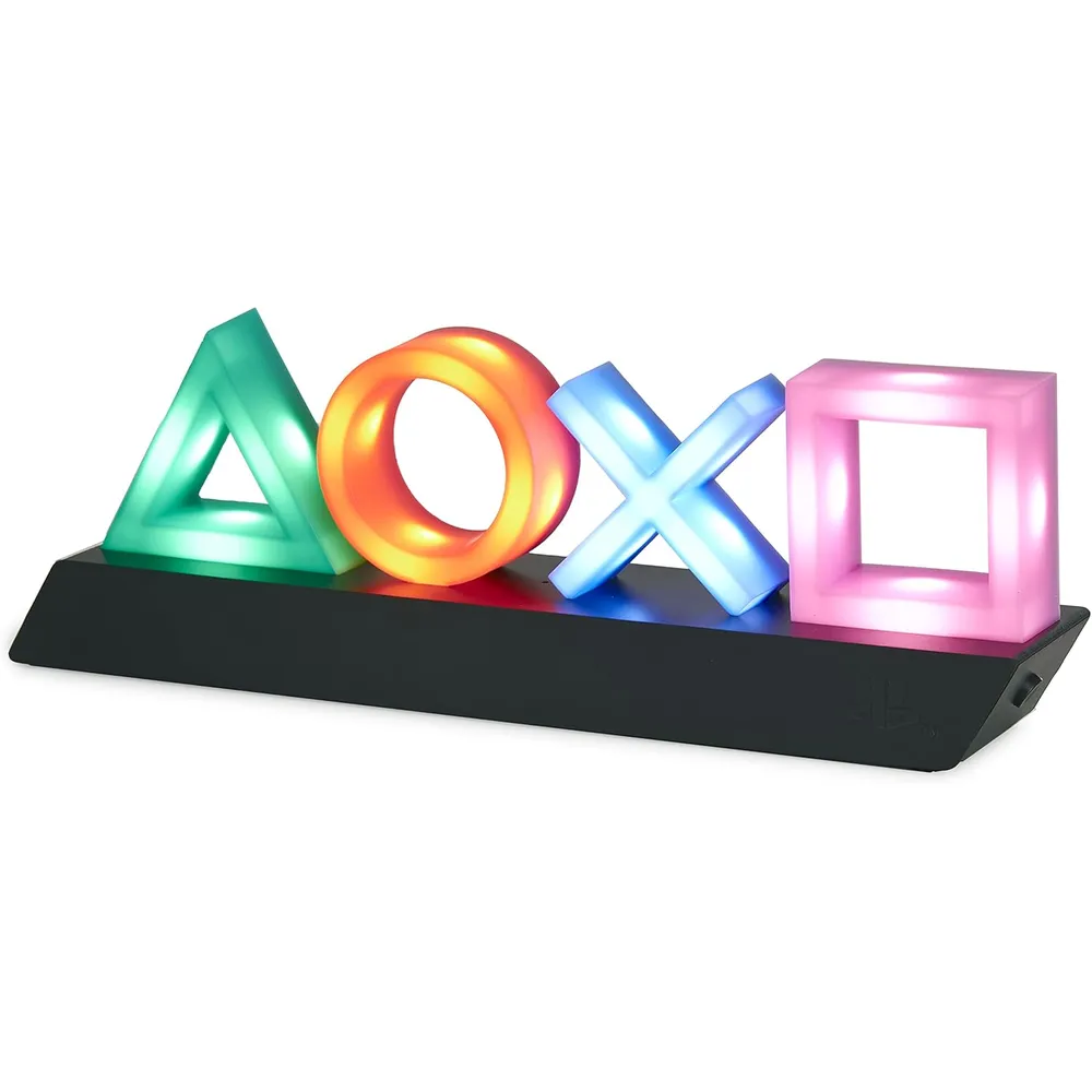 Paladone PlayStation, íconos de controlador con luz
