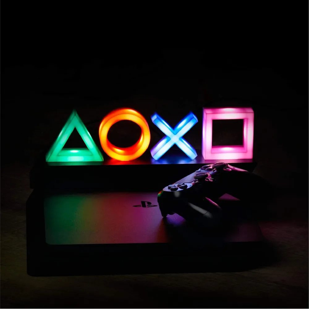 Paladone PlayStation, íconos de controlador con luz