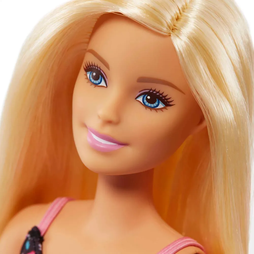 BARBIE MUÑECA SUPERMERCADO CON CARRITO FUNCIONAL RUBIA