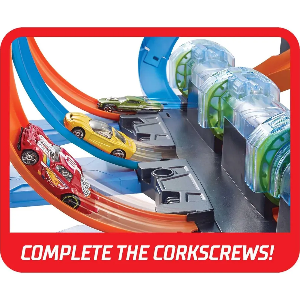 HOT WHEELS PISTA TRIPLE LOOP MOTORIZADO