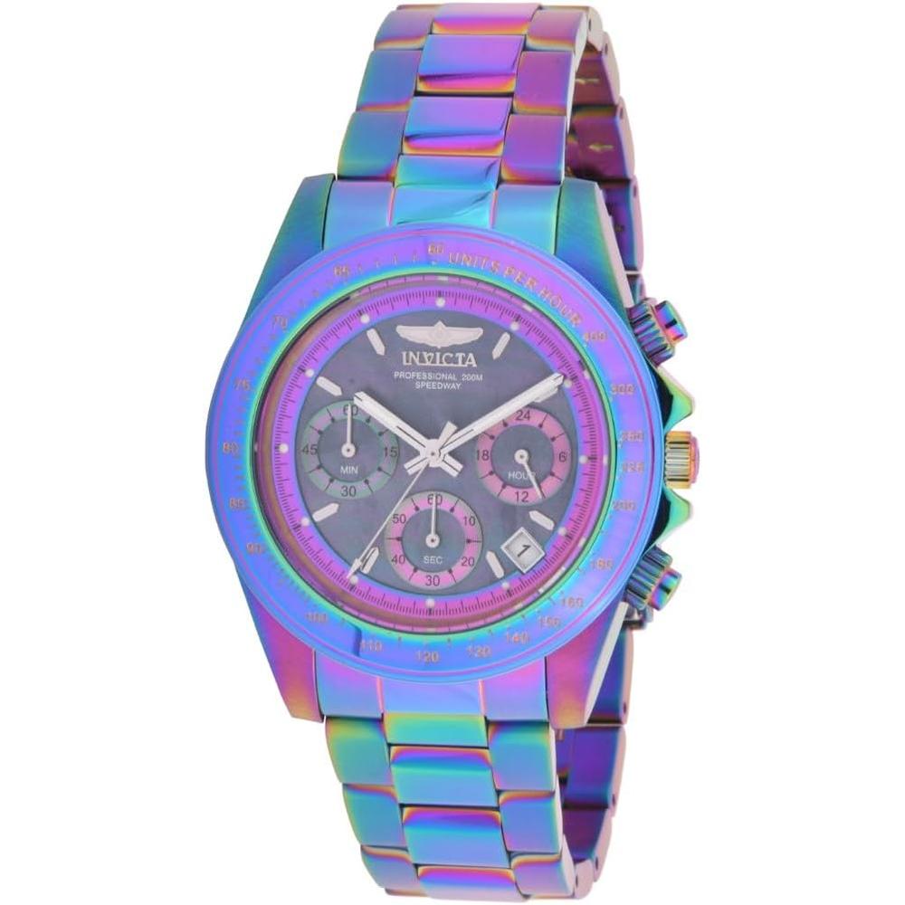 Reloj Invicta Speedway para hombre cronógrafo movimiento de cuarzo | Iridiscente