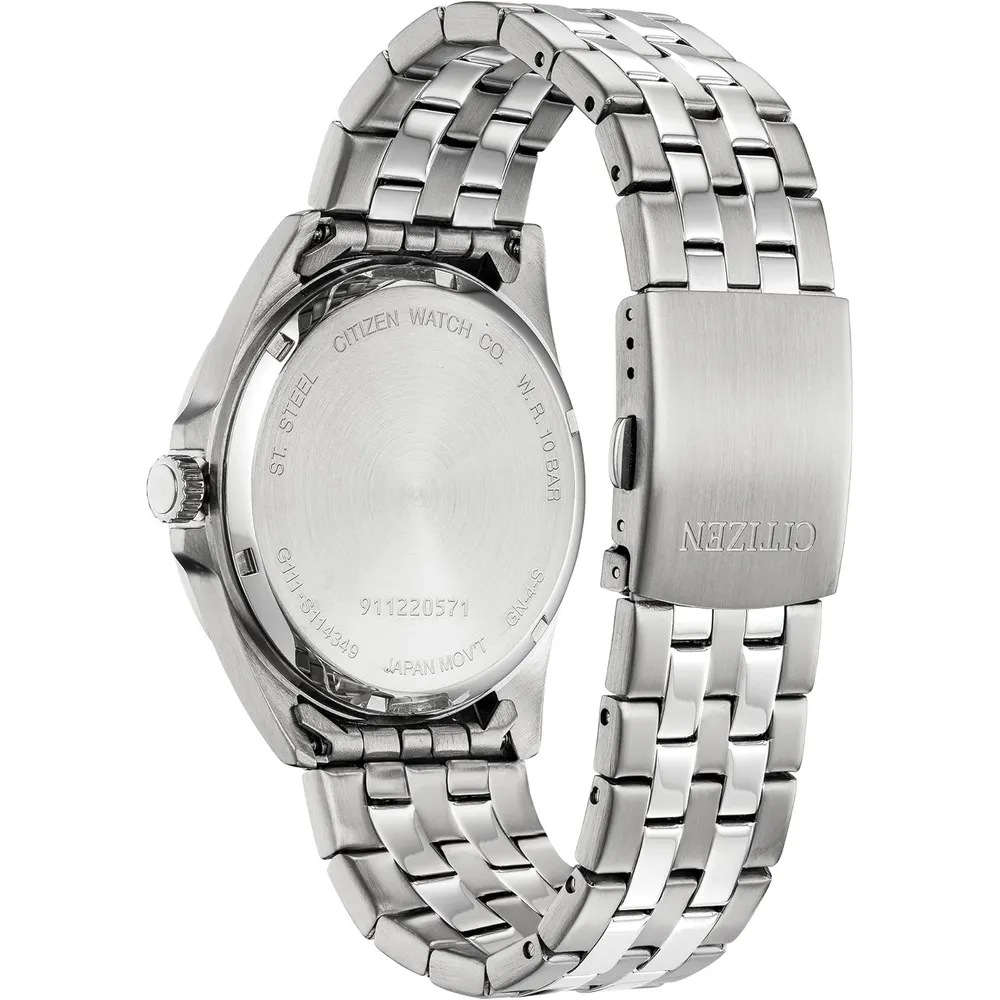 Citizen BI5050-54E reloj para hombre de cuarzo en acero inoxidable | Plateado