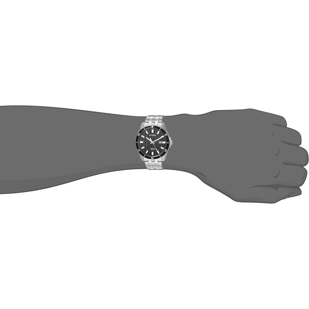 Citizen BI5050-54E reloj para hombre de cuarzo en acero inoxidable | Plateado