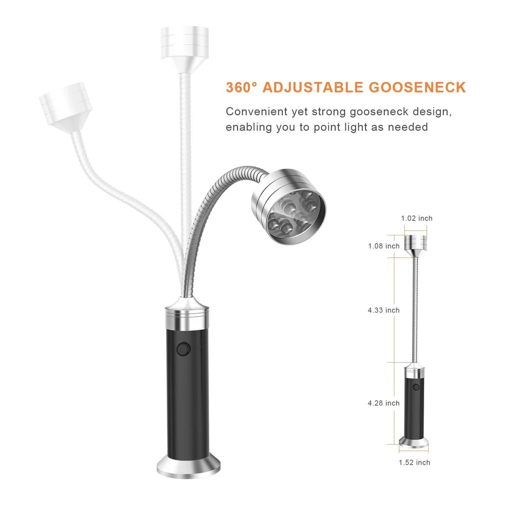 b079n6krdq_2.webp Accesorios para Parrilla de Barbacoa - Accesorios para Exteriores - Lámpara de Noche Led Magnética - Cuello de Cisne Flexible - Suministros de Viajero - Encendedor de Suministros para Viajeros - Regalo para Hombres - Papá - Pellet - Weber - Ahumador - Pitboss - Parrilla Blackstone - Gadget