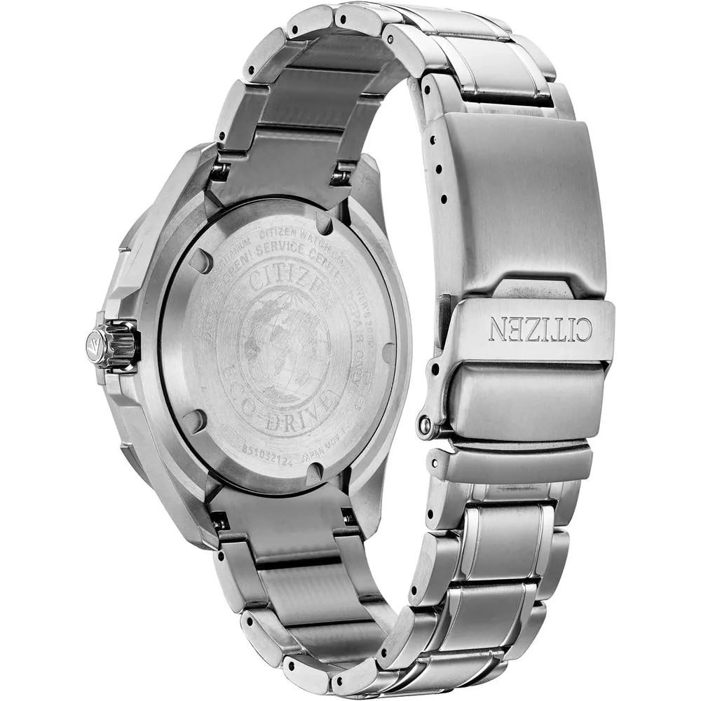 Citizen BN0200-56E reloj para hombre Eco-Drive Promaster Diver | 44 mm - Plateado/Negro