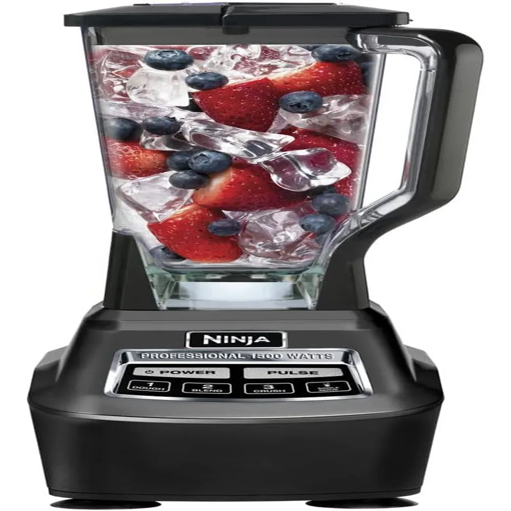 NINJA LICUADORA/PROCESADORA MEGA KITCHEN SYSTEM 16.7 OZ / 500 ML | NEGRO