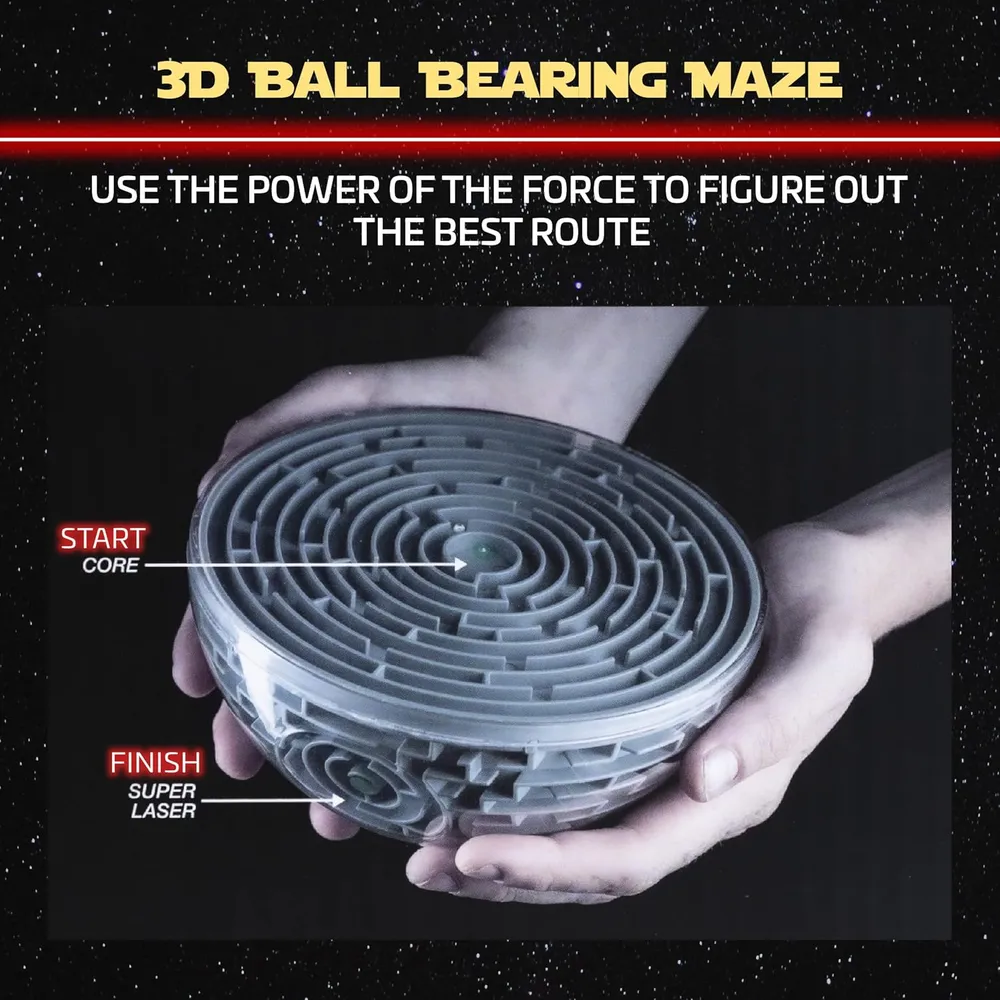 b07b58pl89_3_webp.webp Paladone Star Wars Death Star Maze, laberinto 3D gris