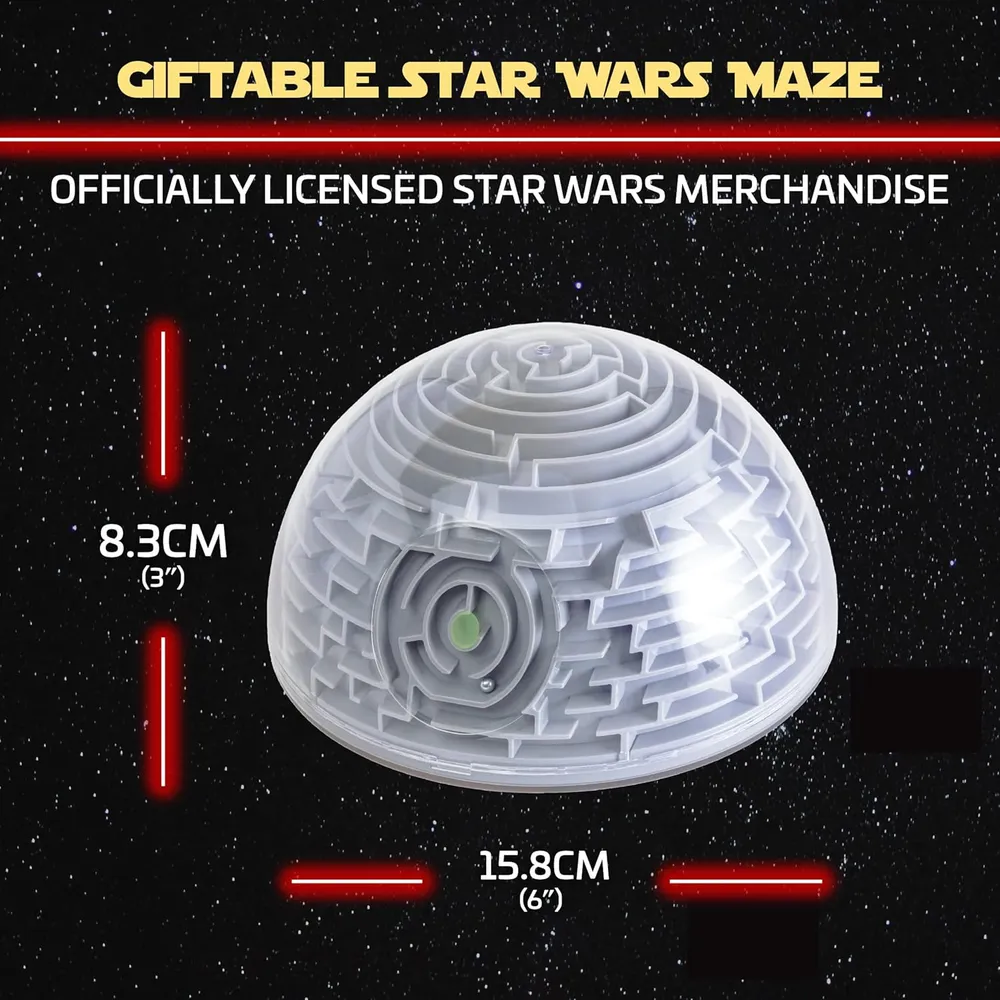 b07b58pl89_4_webp.webp Paladone Star Wars Death Star Maze, laberinto 3D gris