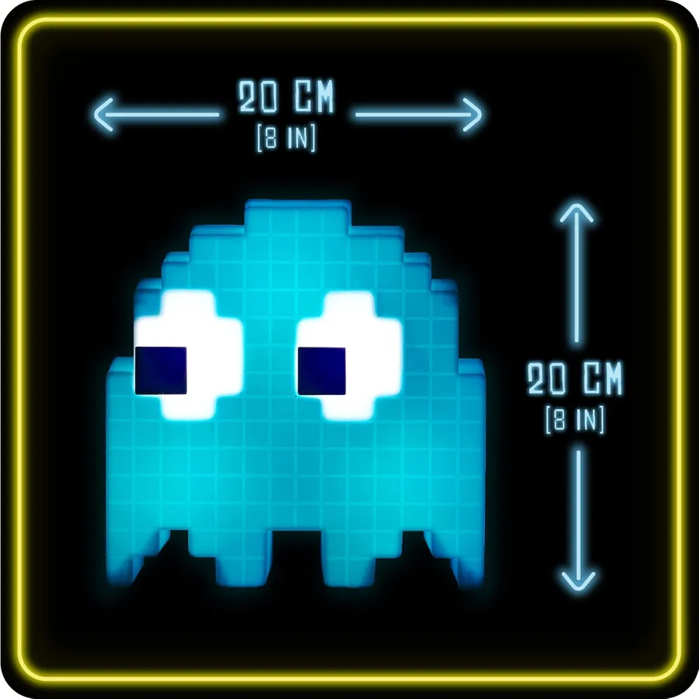 Paladone Pac-Man, lámpara fantasma LED multicolor