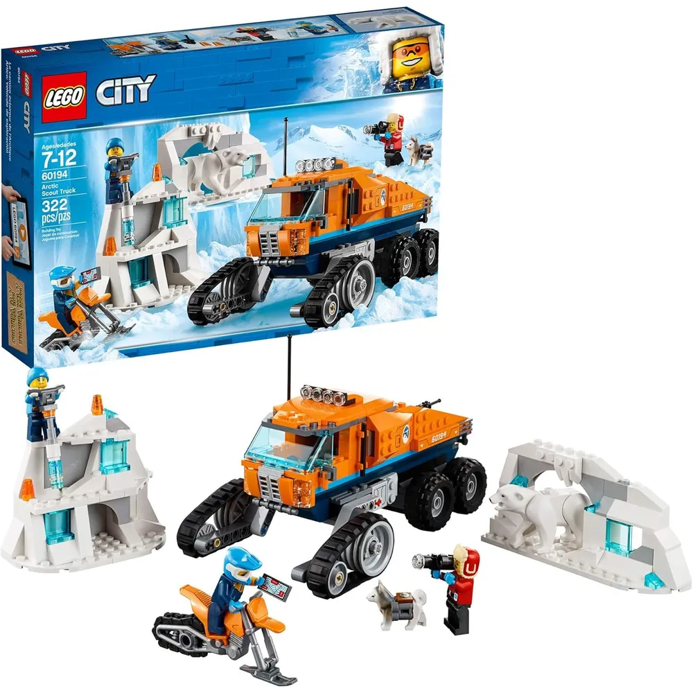 LEGO CITY CAMIÓN EXPLORADOR ÁRTICO SET DE CONSTRUCCIÓN