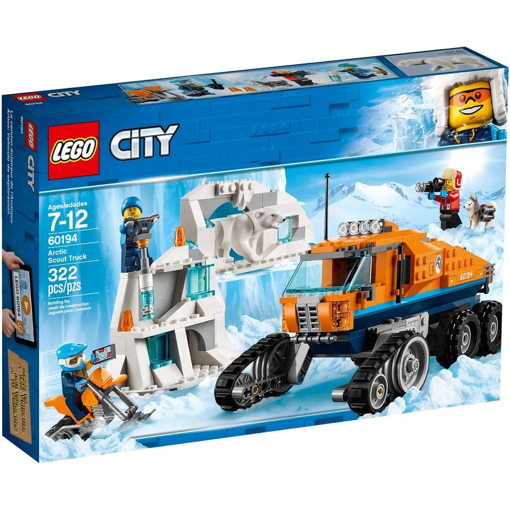 LEGO CITY CAMIÓN EXPLORADOR ÁRTICO SET DE CONSTRUCCIÓN
