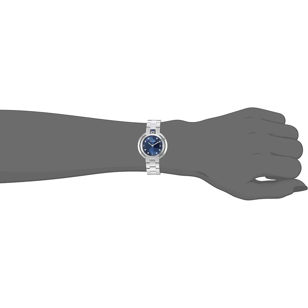 b07bhxtl4n_3_webp.webp Bulova reloj Rubaiyat mujer cuarzo dos agujas acero inoxidable esfera zafiro | Plateado