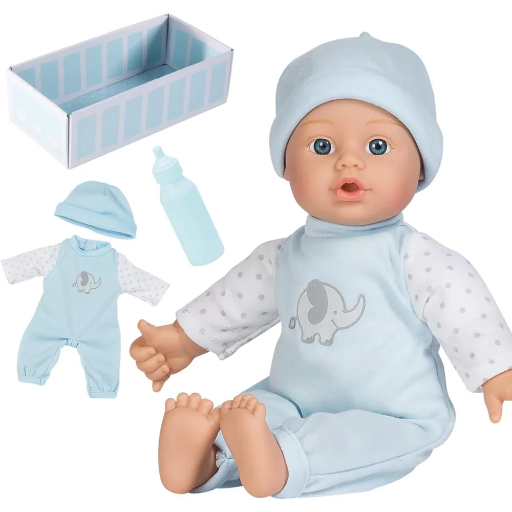 ADORA Sweet Baby muñeca bebé 11"/28 cm | Azul