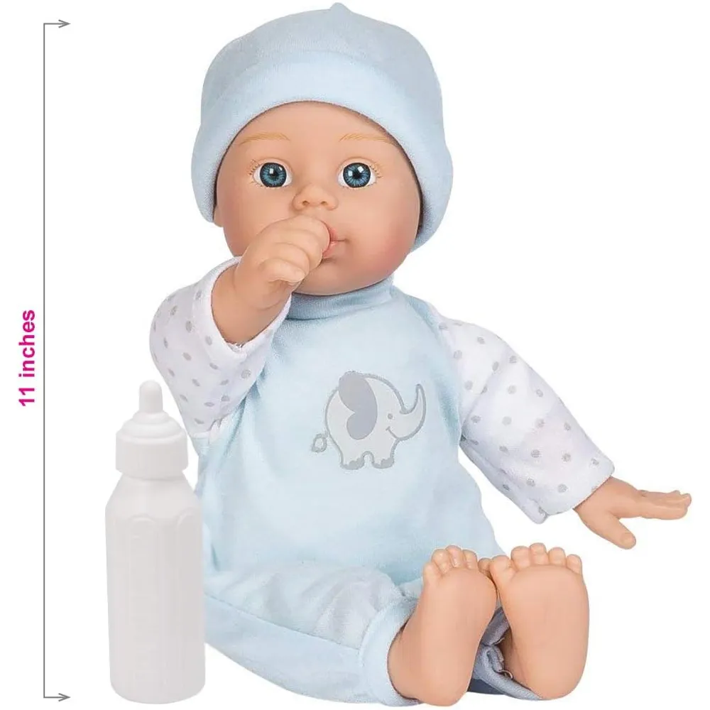ADORA Sweet Baby muñeca bebé 11"/28 cm | Azul