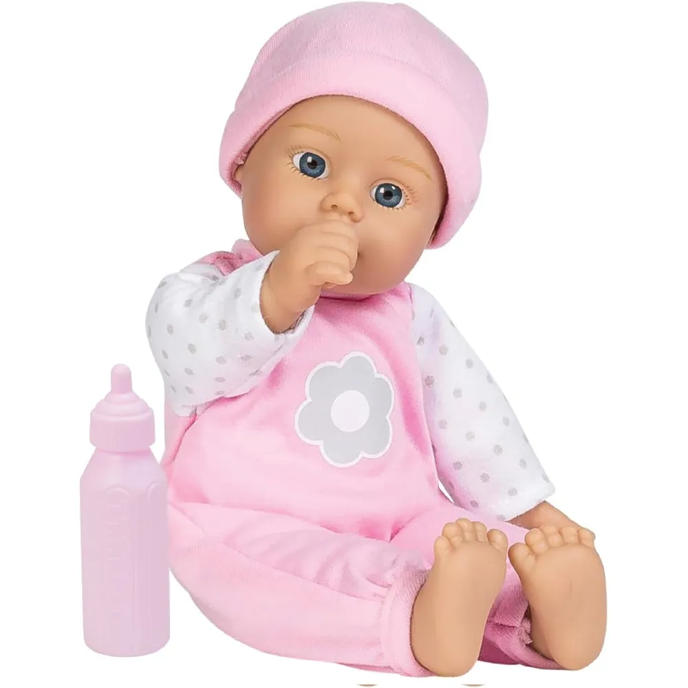 ADORA Sweet Baby muñeca bebé 11"/28 cm | Rosa/Blanco