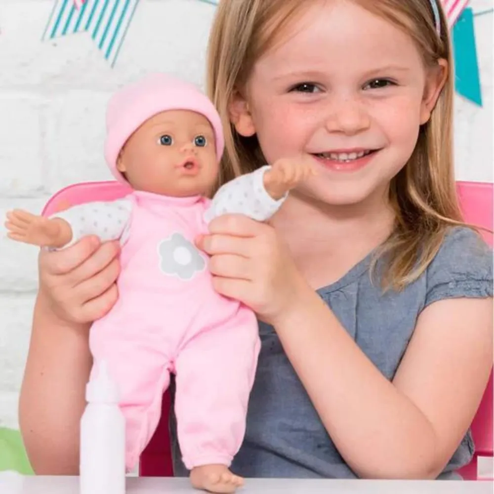 ADORA Sweet Baby muñeca bebé 11"/28 cm | Rosa/Blanco