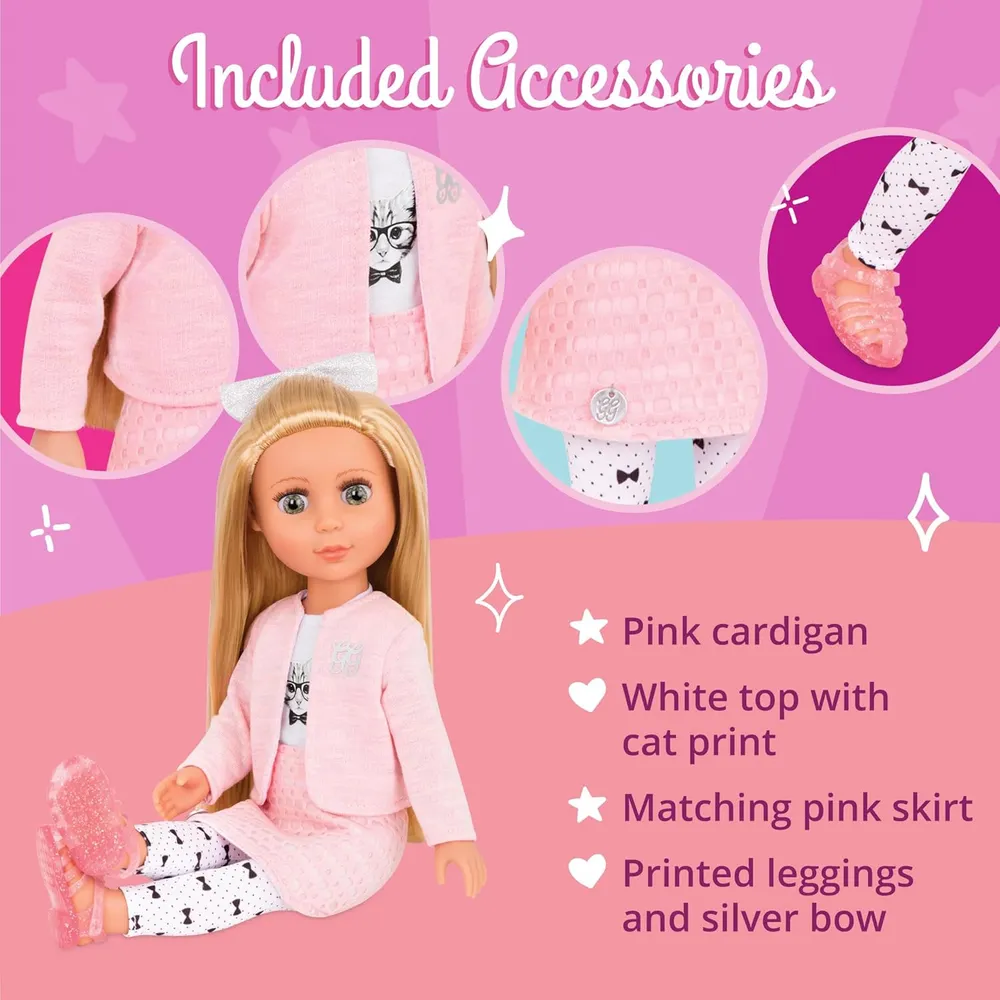 b07bq9xwvd_2_webp.webp GLITTER GIRLS pack de 2 muñecas de moda 14"/35 cm con accesorios