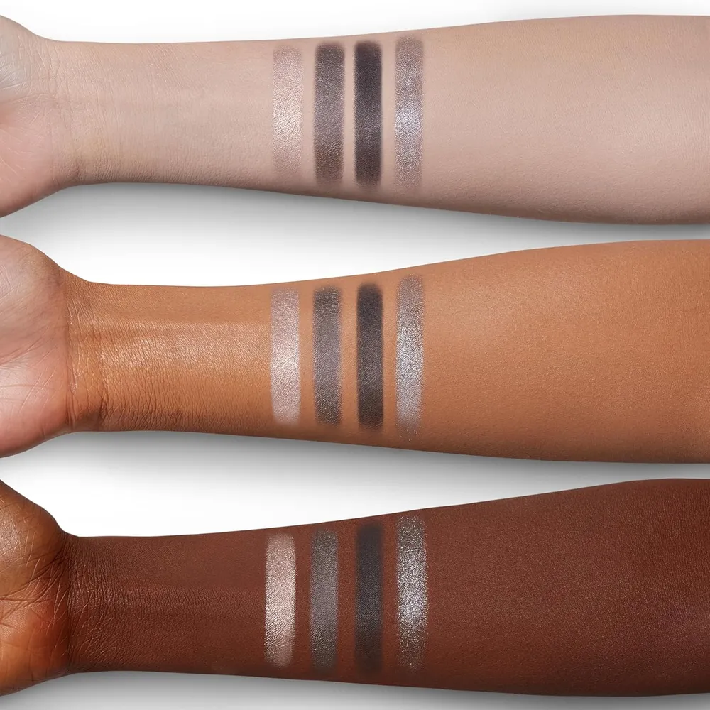 Charlotte Tilbury Paleta de sombras de ojos de lujo | The Rock Chick - gris y carbón