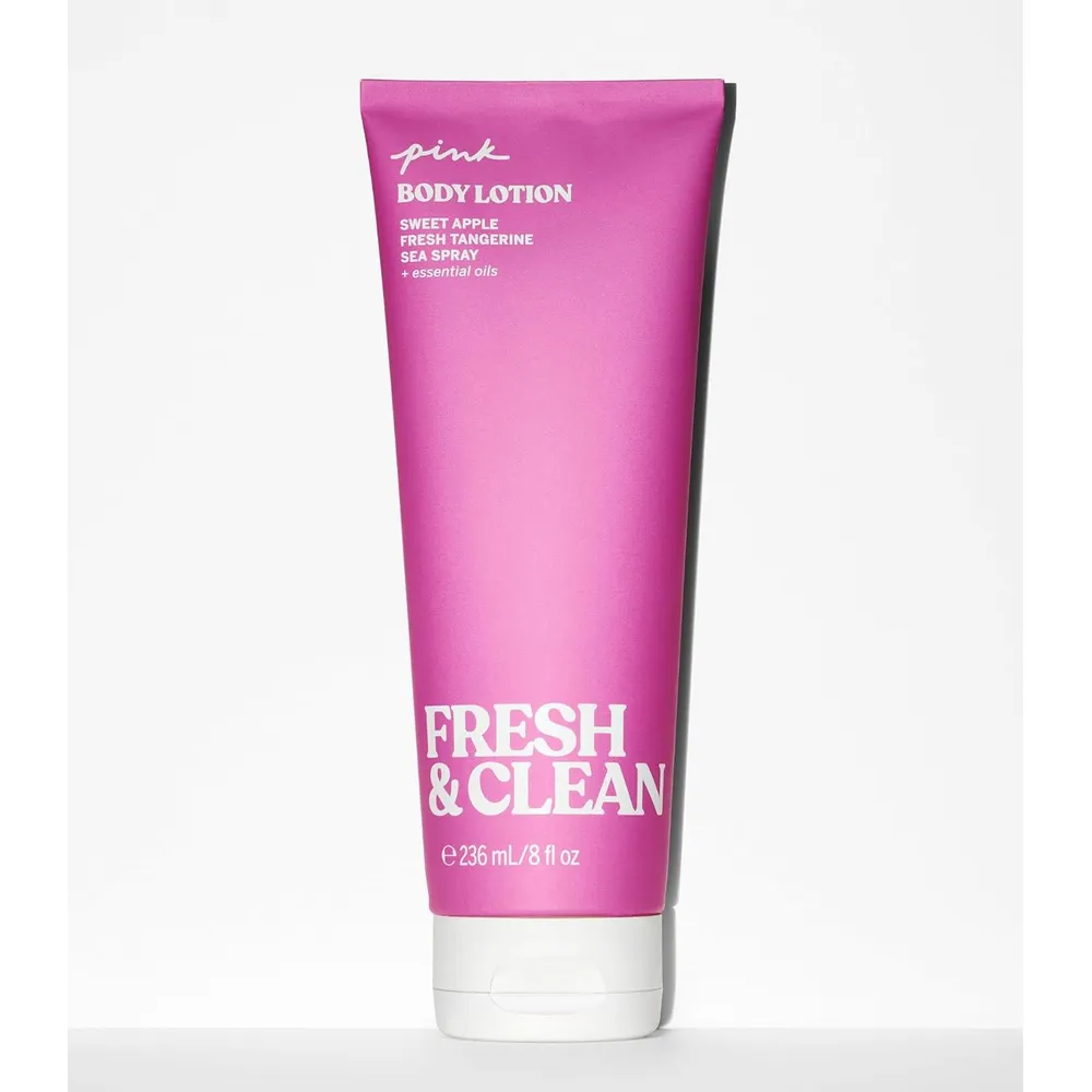 BODY LOTION PINK FRESH & CLEAN VICTORIA SECRET PINK MUJER 8 OZ / 236 ML